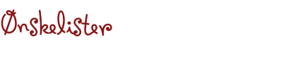 Ønskelister